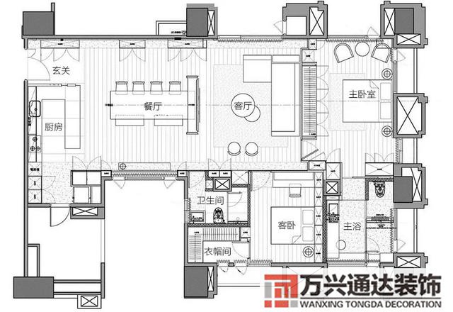 裝修兩室兩廳裝修兩室兩廳一廚一衛精裝下來大概多少錢