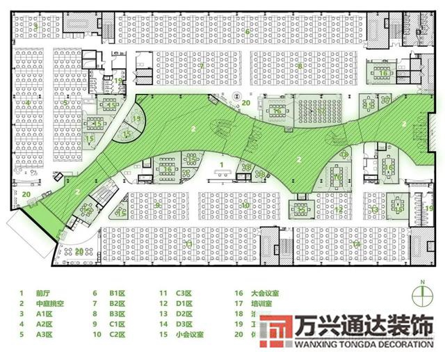 辦公室裝修風水布置圖辦公室風水設計效果圖