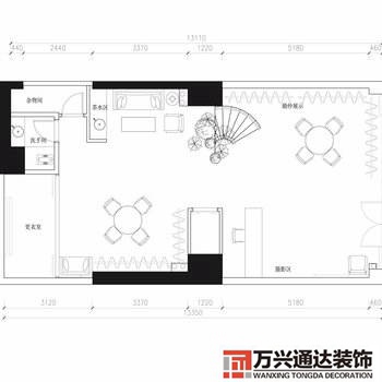 婚紗店裝修平面圖婚紗店店面裝修效果圖