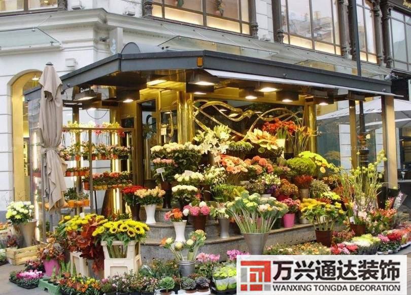 花店店面設計裝修小型花店門面裝修風格