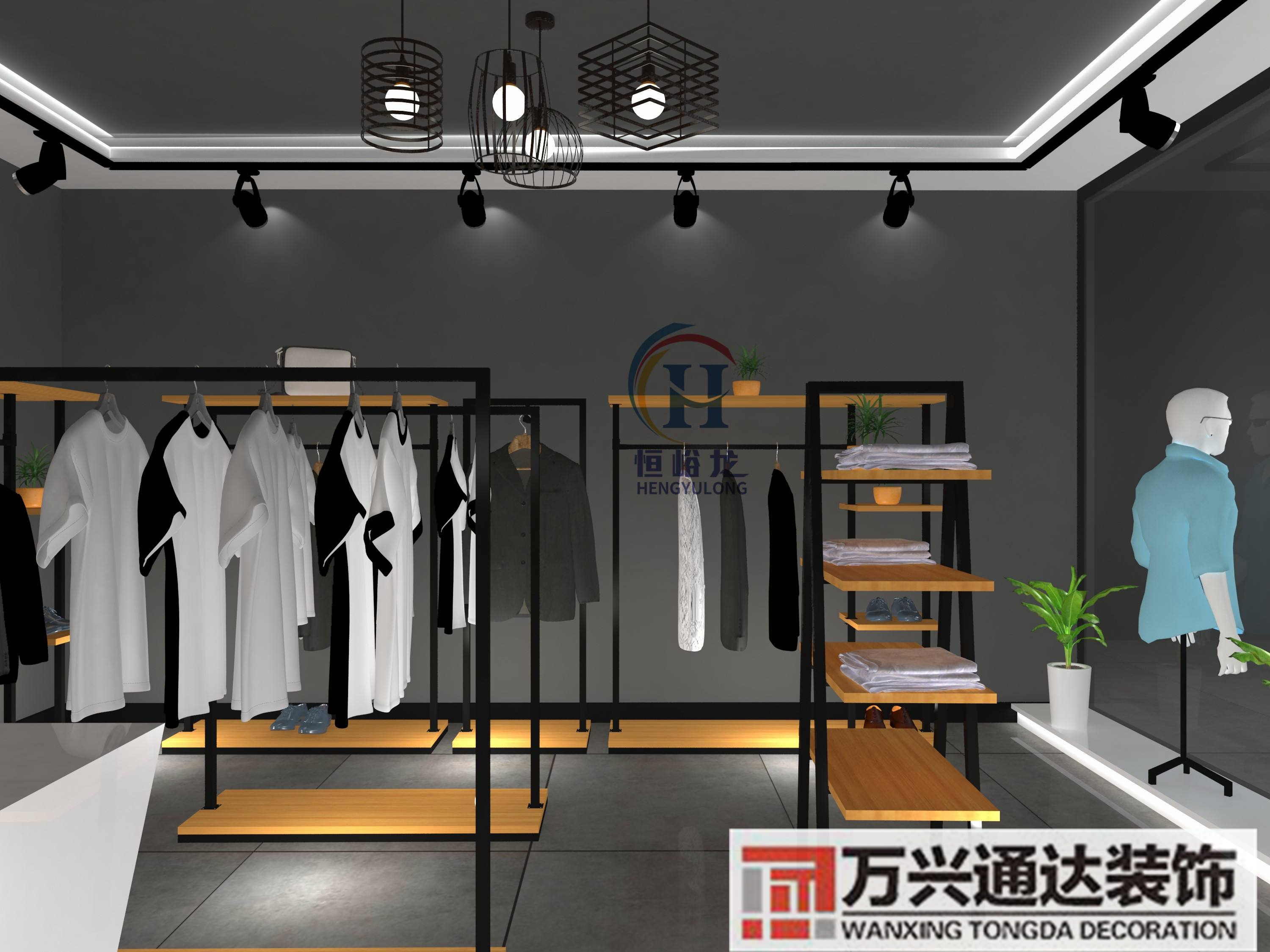 服裝店裝修貨架服裝店裝修貨架哪里買