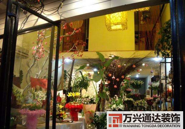 商場花店裝修效果圖花店門市裝修效果圖大全