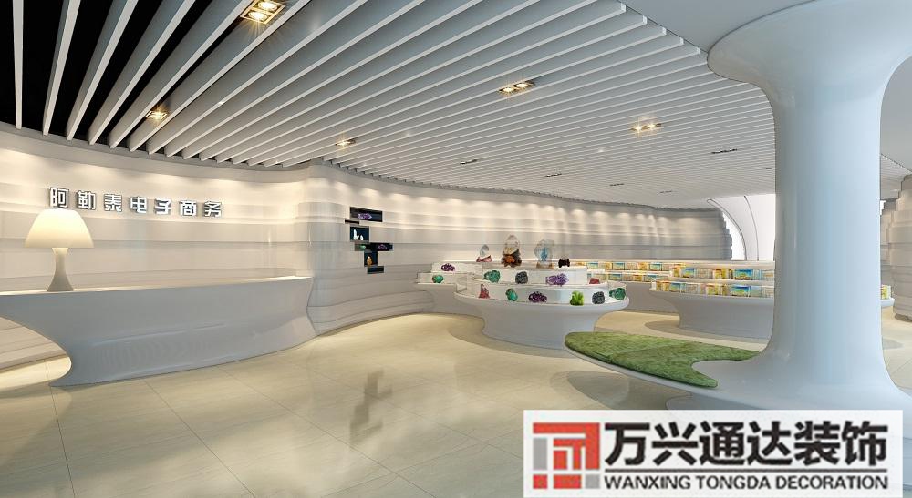 展廳裝修的材料裝修公司材料展示廳